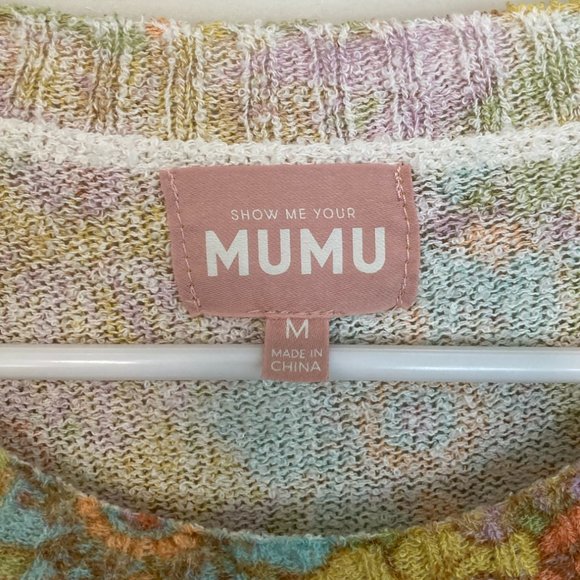 Show Me Your MuMu Floral Sweatshirt - Multicolor - Picture 2 of 6
